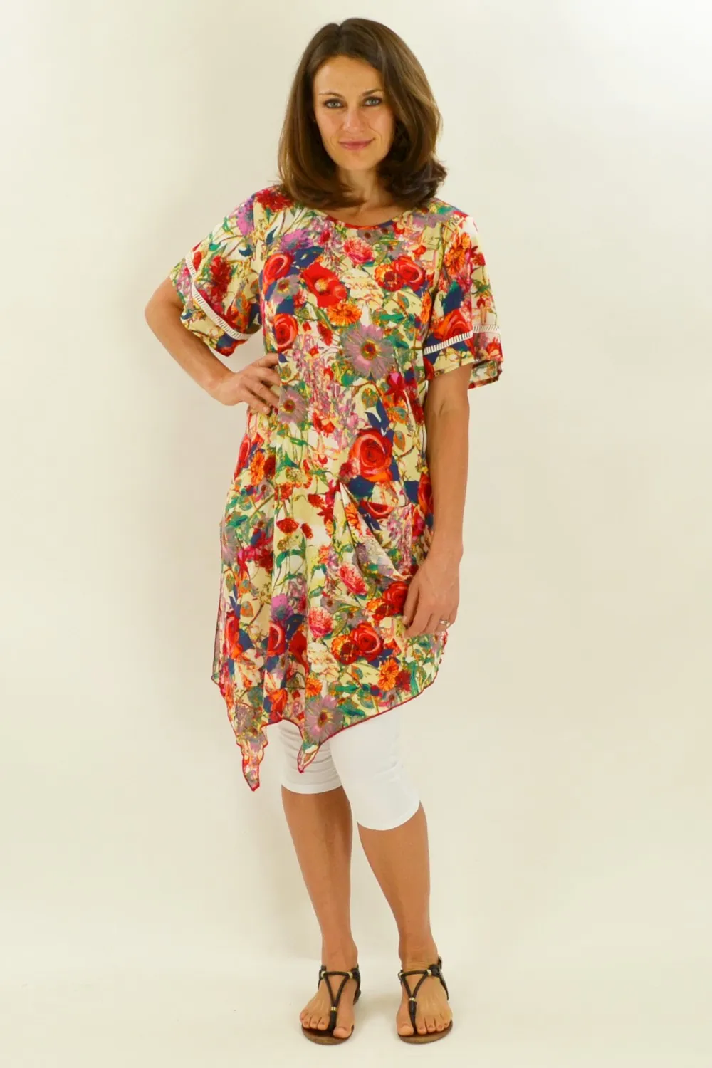 Frans Floral Pocket Tunic