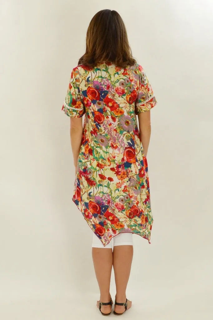 Frans Floral Pocket Tunic