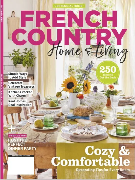 French Country - Home & Living: Cozy & Comfortable Decorating Tips, 250 Ideas To "Get The Look"