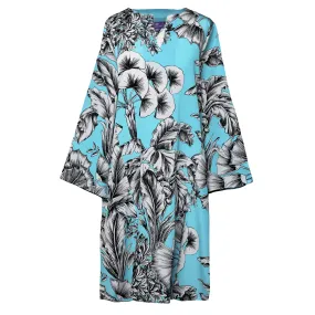 Giardino Azzurro Italian Silk Tunic