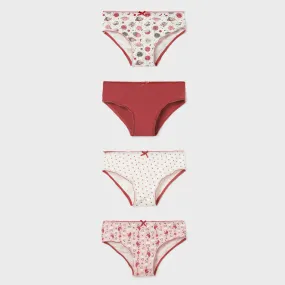 Girl's 4-Piece Underwear Set Girls | Mayoral