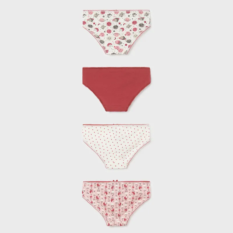 Girl's 4-Piece Underwear Set Girls | Mayoral