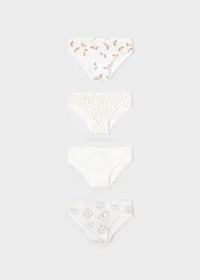 Girl's 4-Piece Underwear Set Girls | Mayoral