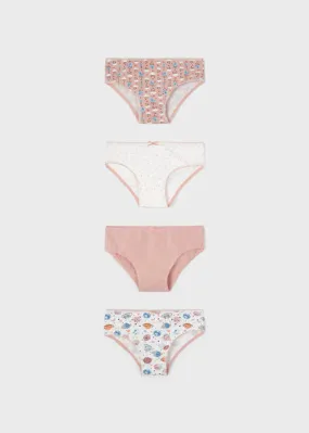 Girl's 4-Piece Underwear Set | Mayoral