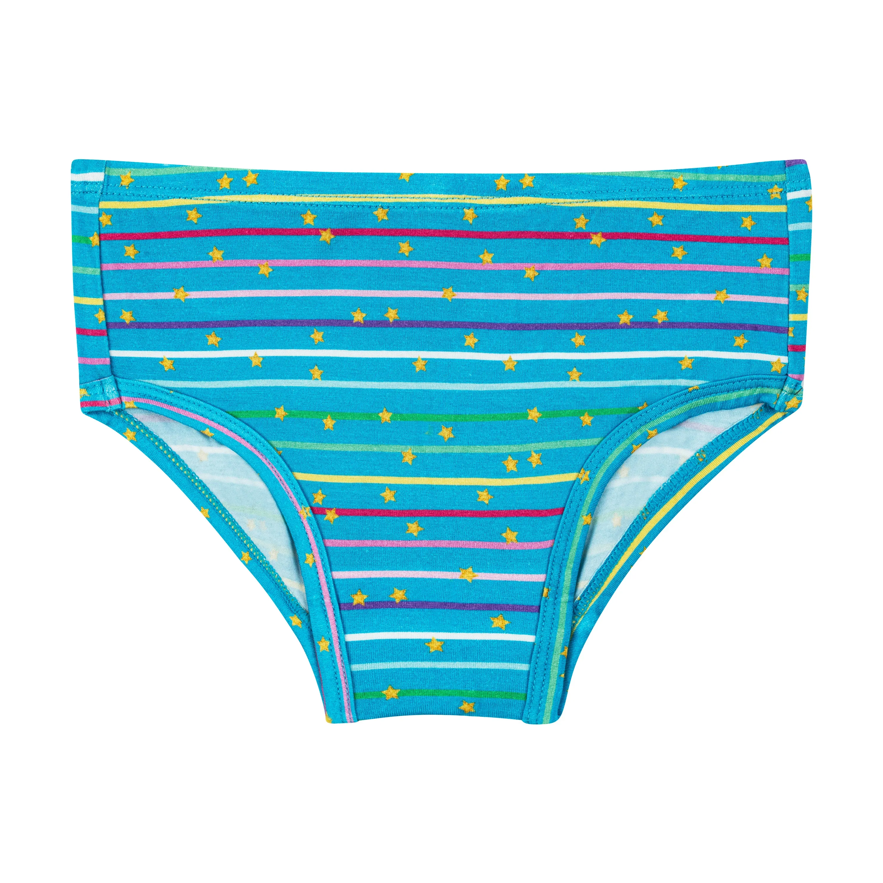 Girls Panties - Turquoise Donuts