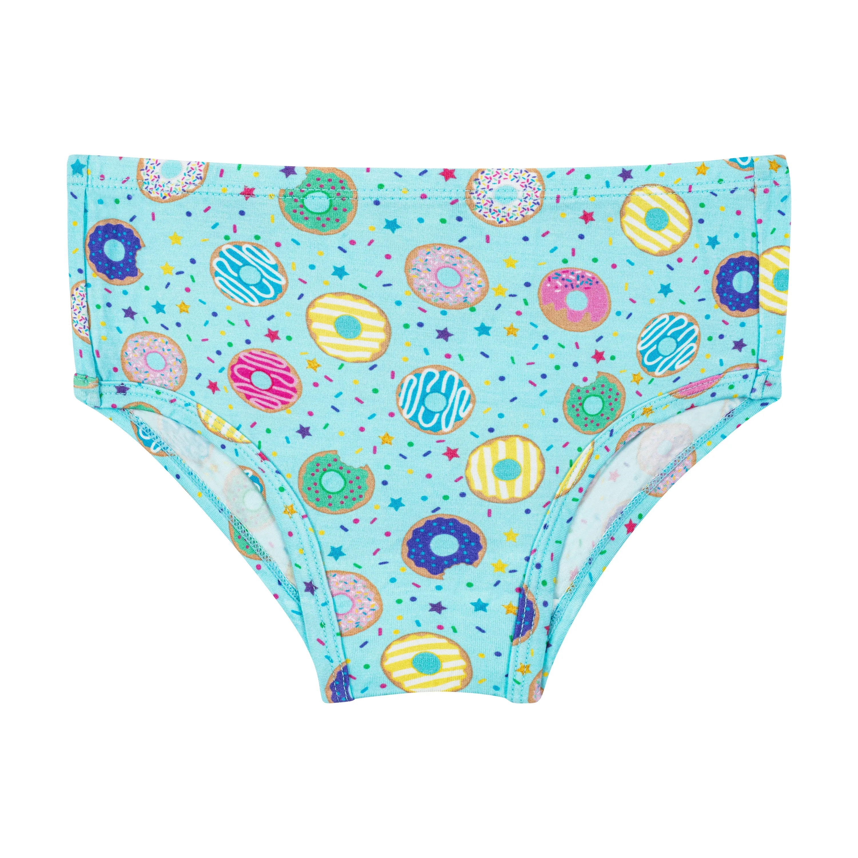 Girls Panties - Turquoise Donuts