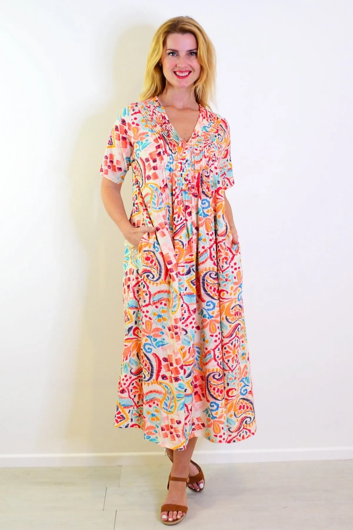 Giza Bohemian Tunic Dress