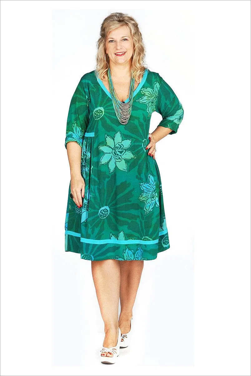 Green Lagoon Long Tunic