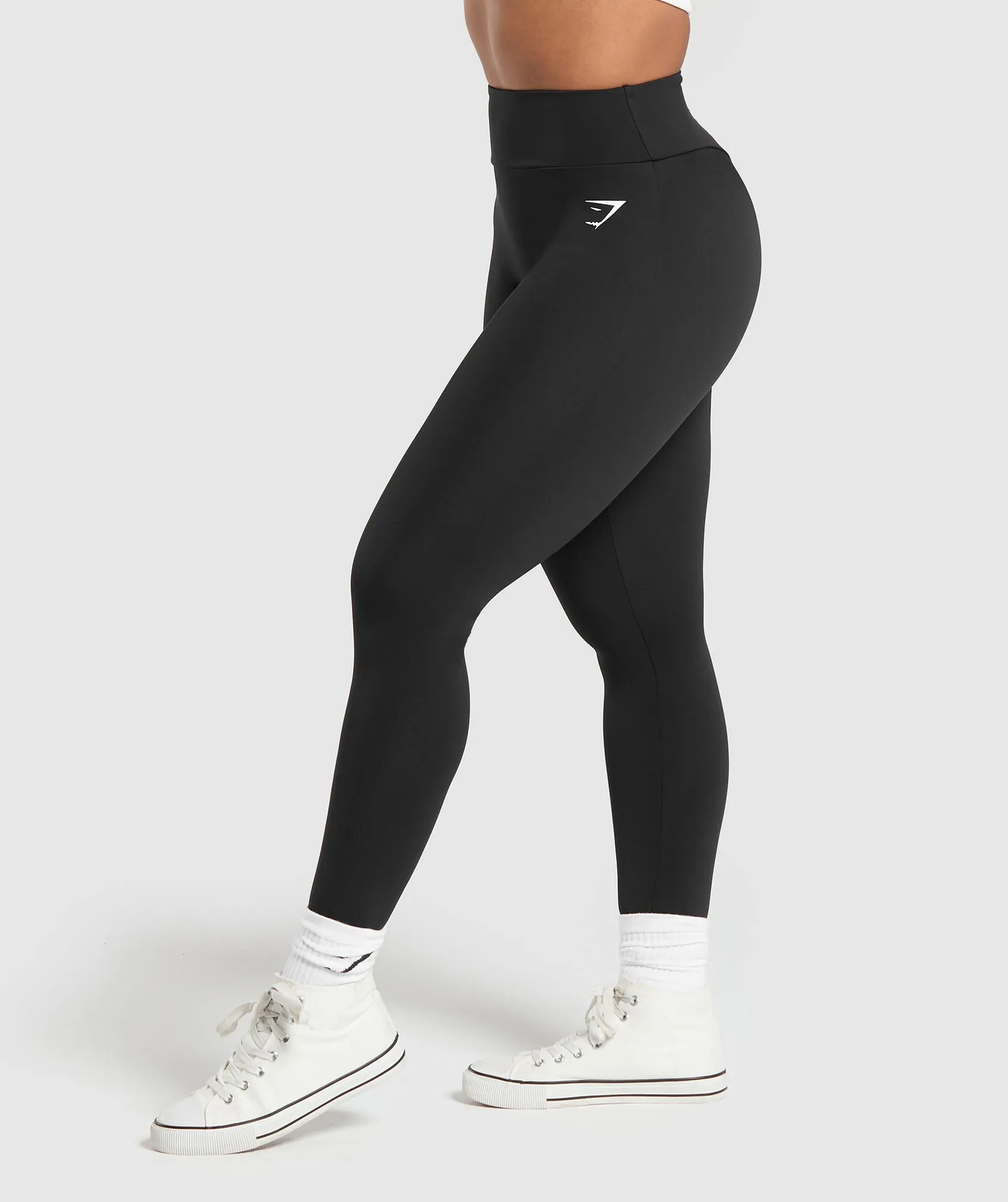 GS Power Short Leggings - Black