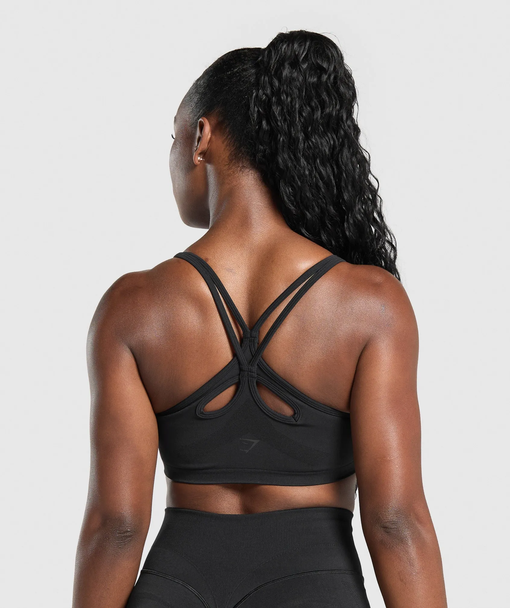 Gymshark Activate Seamless Bralette - Black