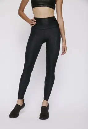 High Waisted Leggings Black Viper