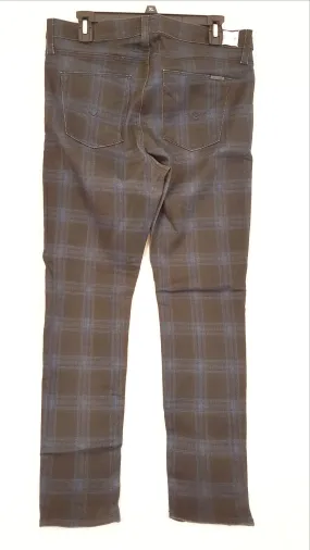 Hudson Checkered Skinny Jeans