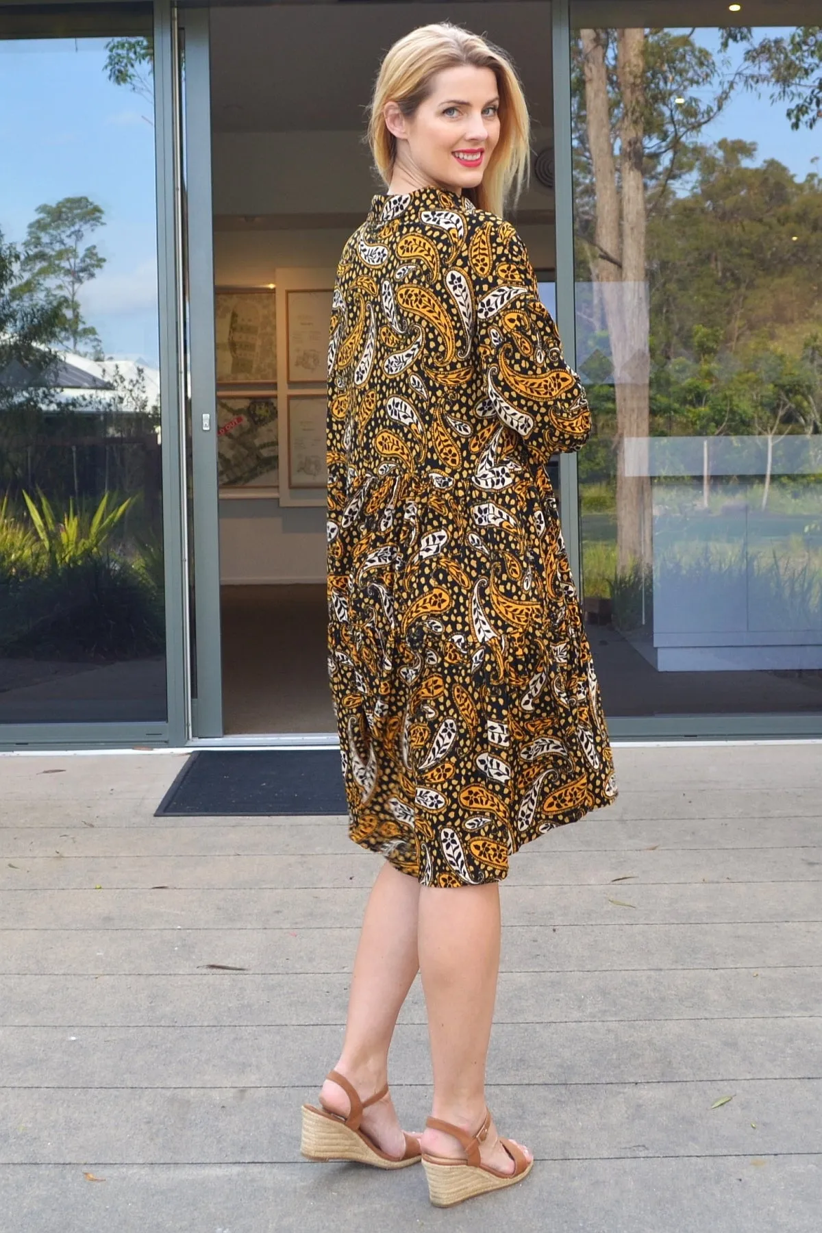 Jasmine Paisley Tunic Dress