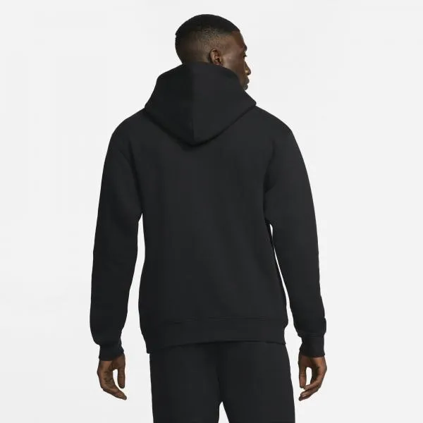 Mens Black Graphic Holiday Pullover Hoodie by Jordan