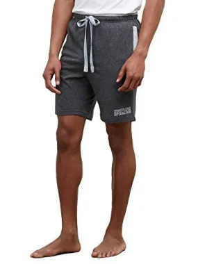 KENNETH COLE REACTION MEN'S COMFORTABLE JERSEY SLEEP SHORT, DARK GREY HEATHER, SMALL