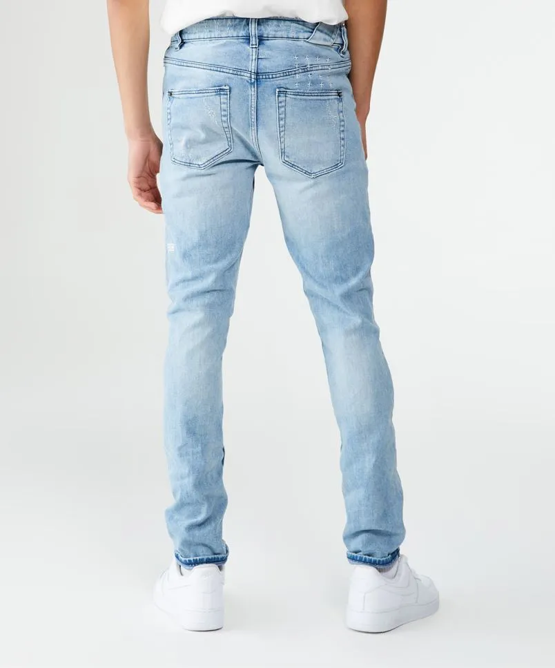 Ksubi Chitch Philly Blue Jeans - PHILLY BLUE