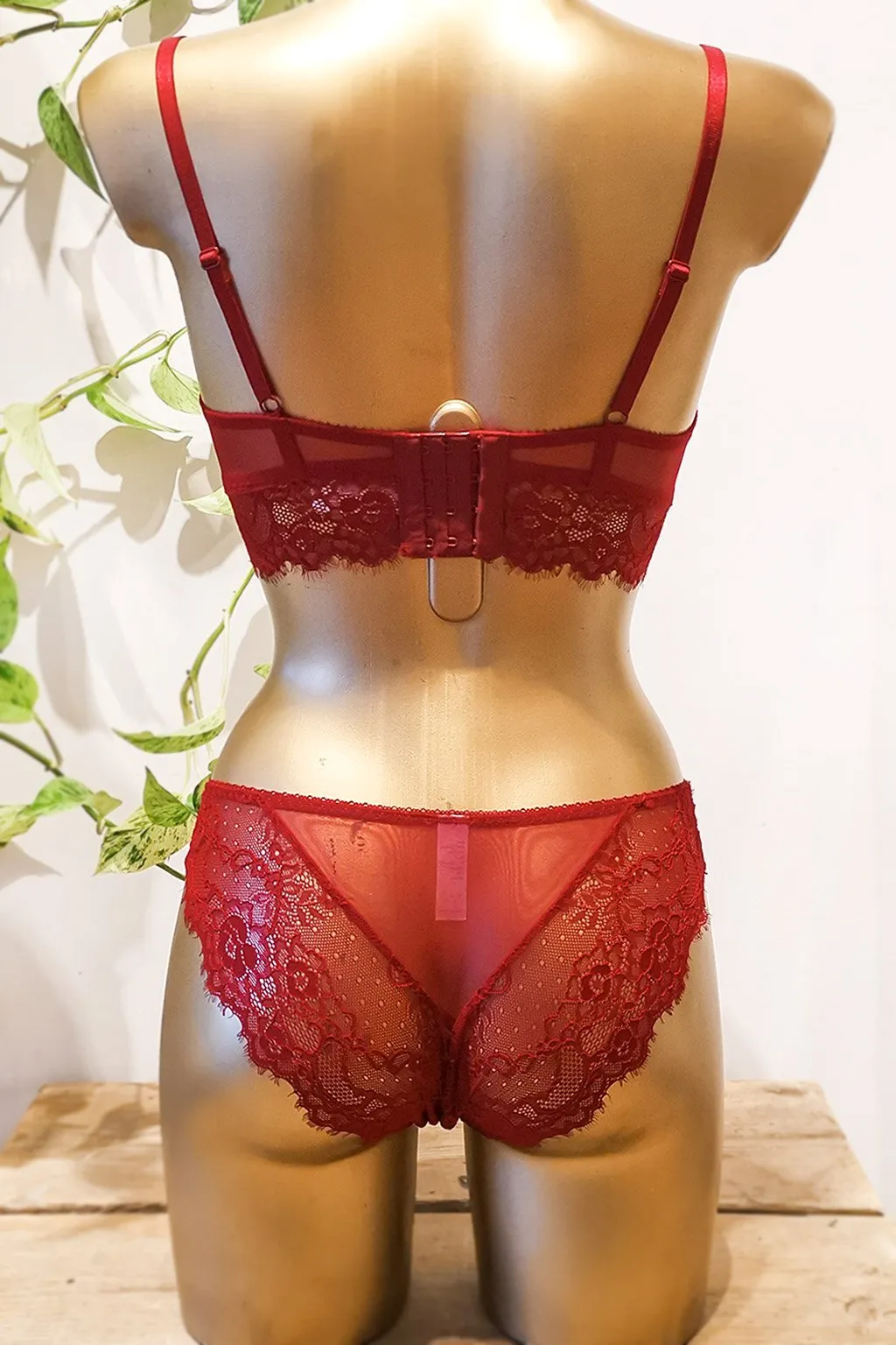 Lingerie Evelyn Red Bra