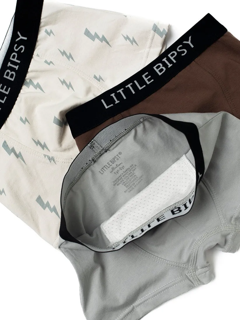 Little Bipsy Boxer Brief 3 Pack - Fern Mix