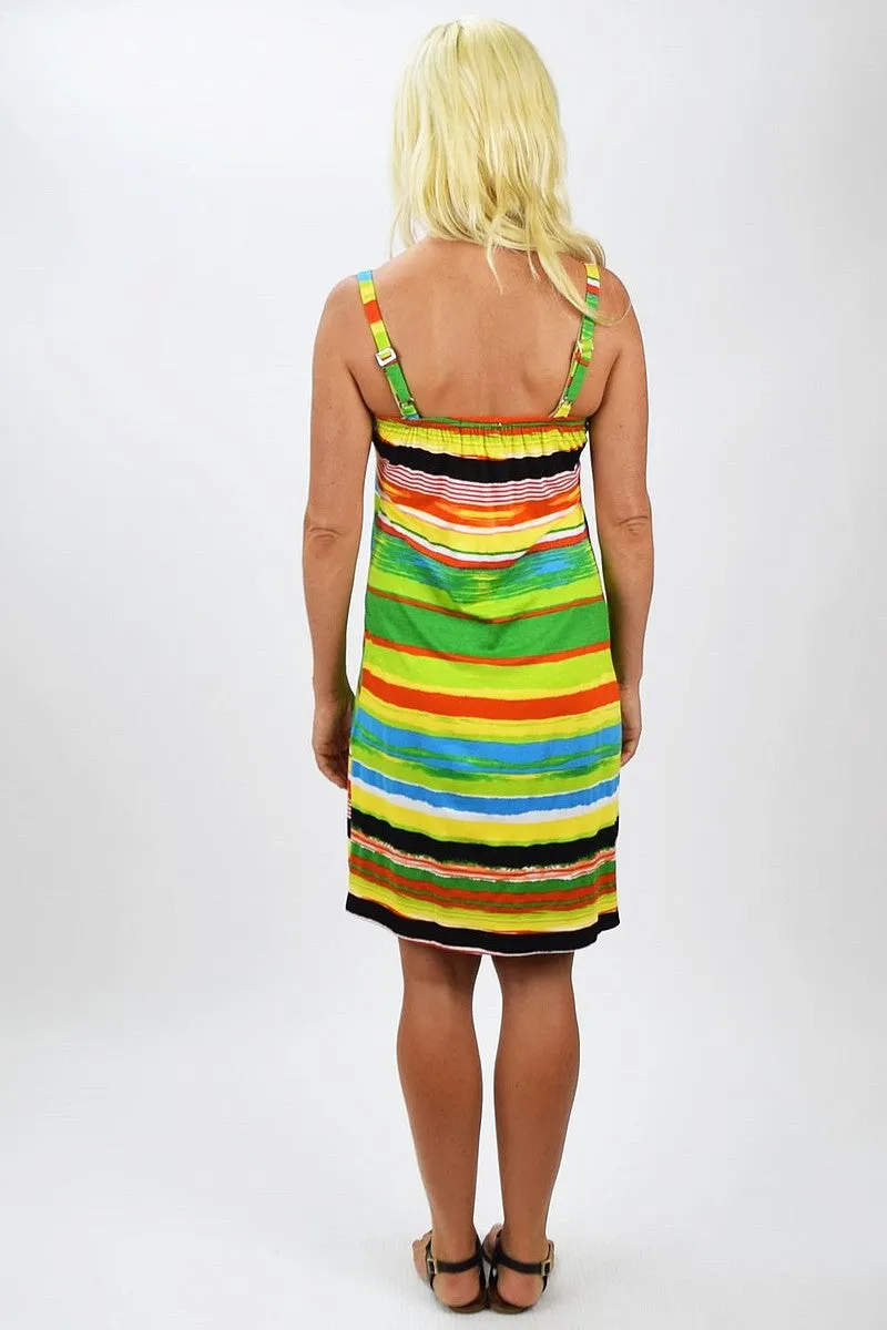 Lora Stripe Tunic Dress