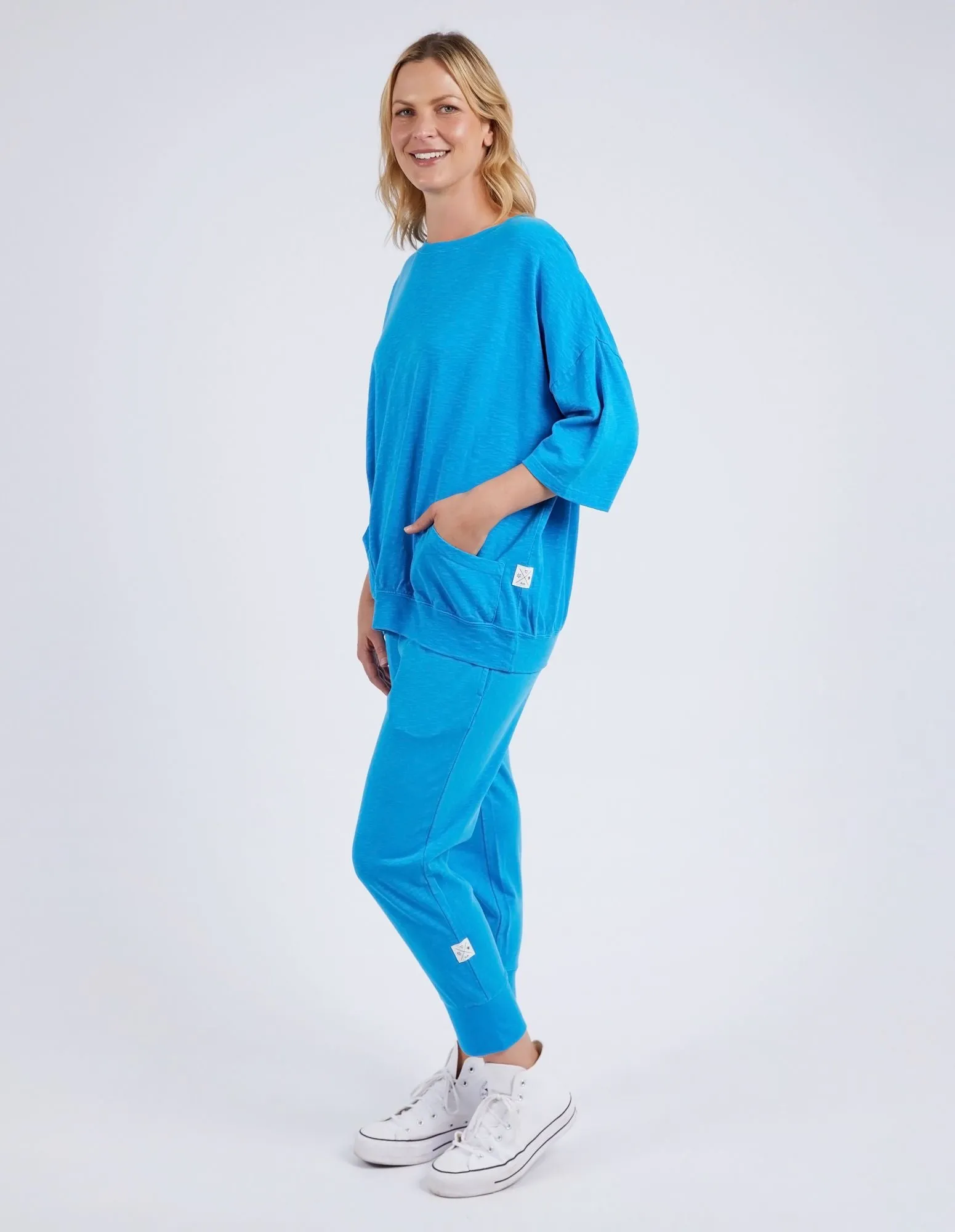 Mazie Sweat - Ibiza Blue