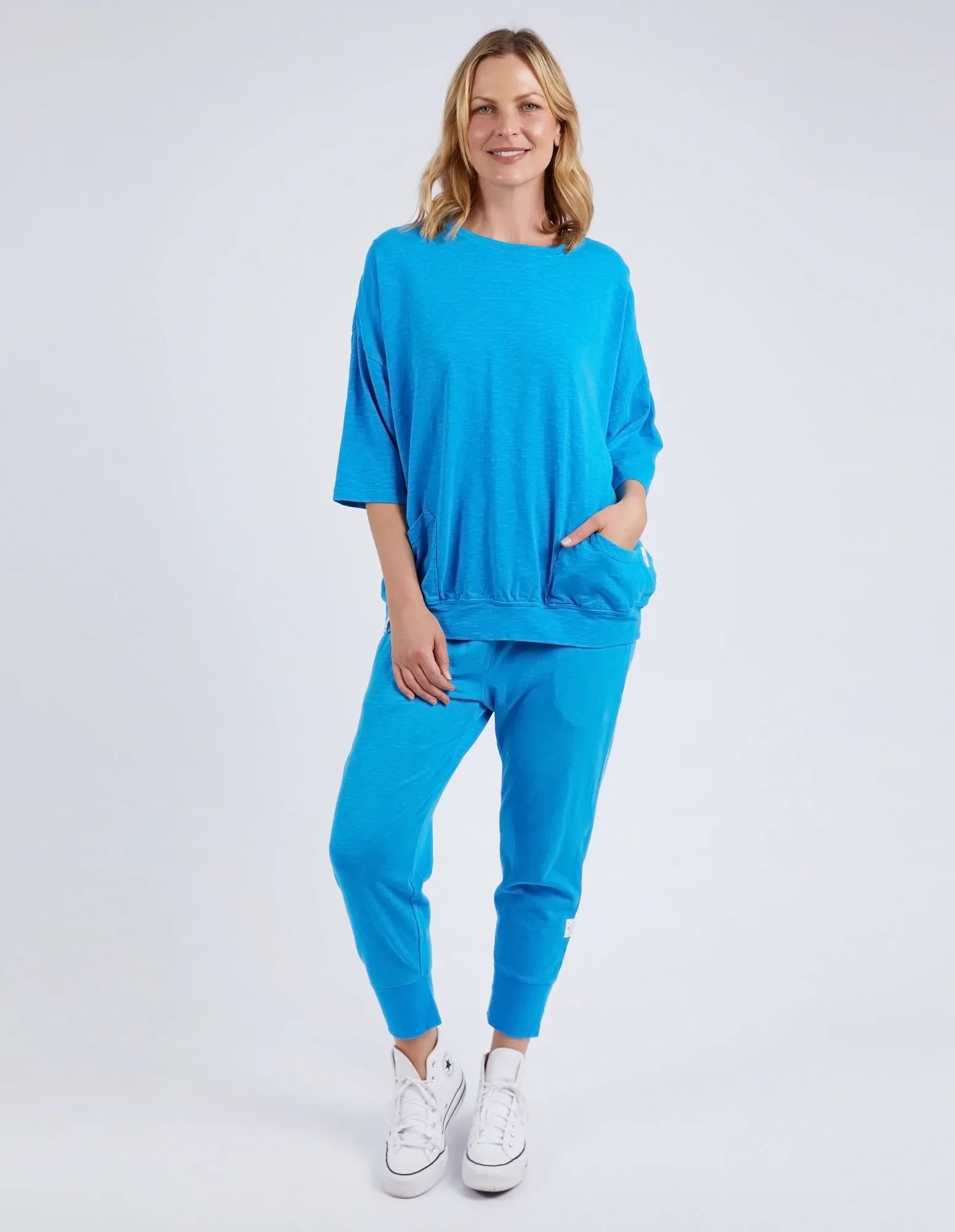 Mazie Sweat - Ibiza Blue