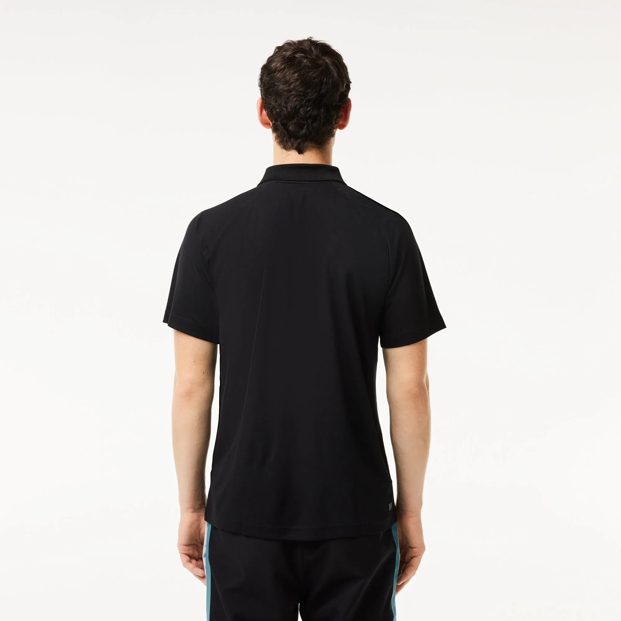 Men's Lacoste SPORT Breathable Run-Resistant Interlock Polo Shirt