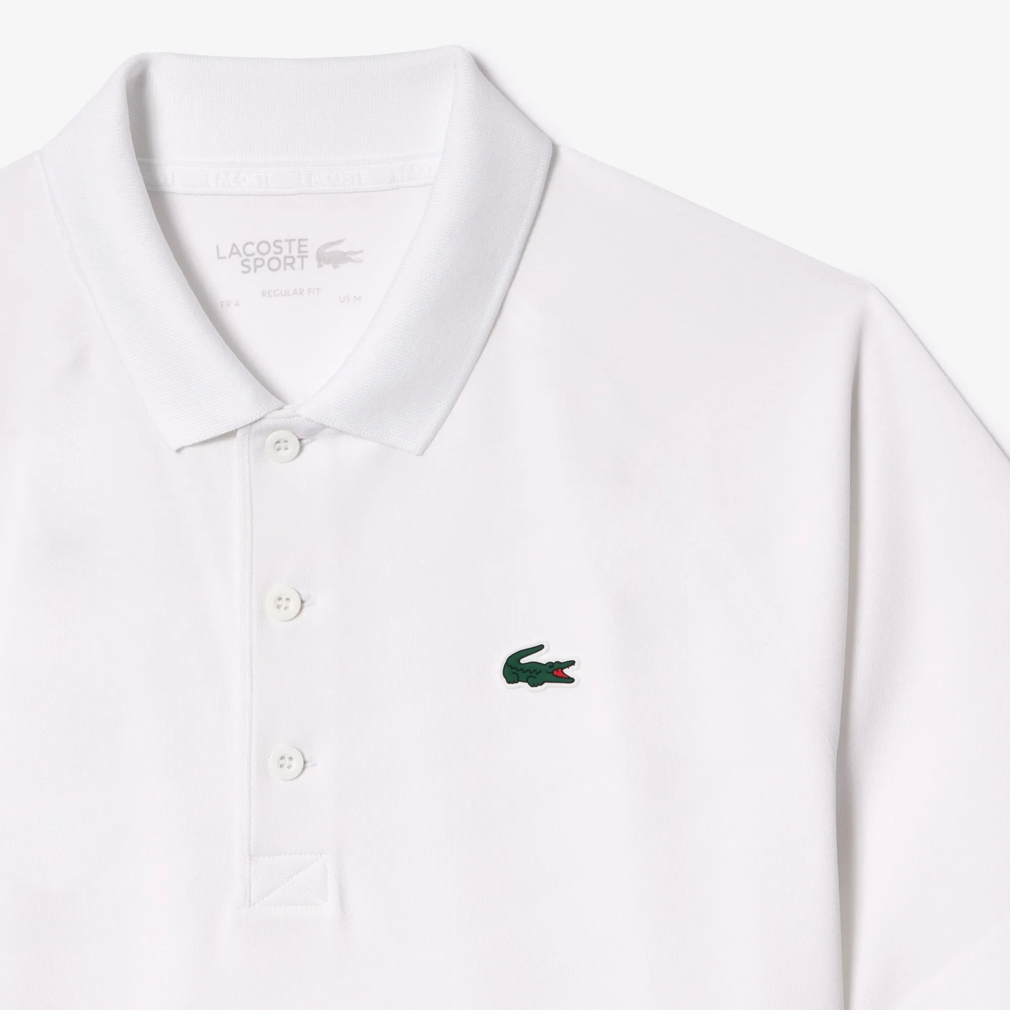 Men's Lacoste SPORT Breathable Run-Resistant Interlock Polo Shirt