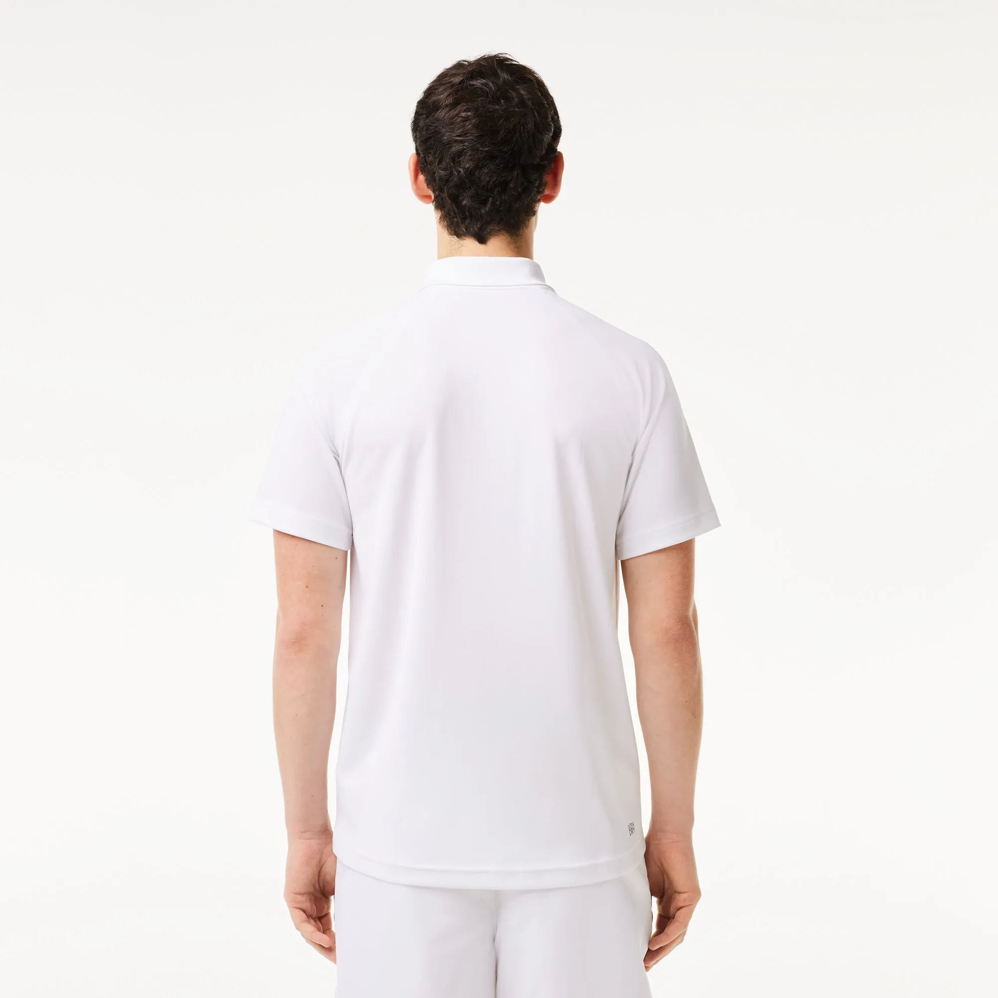 Men's Lacoste SPORT Breathable Run-Resistant Interlock Polo Shirt