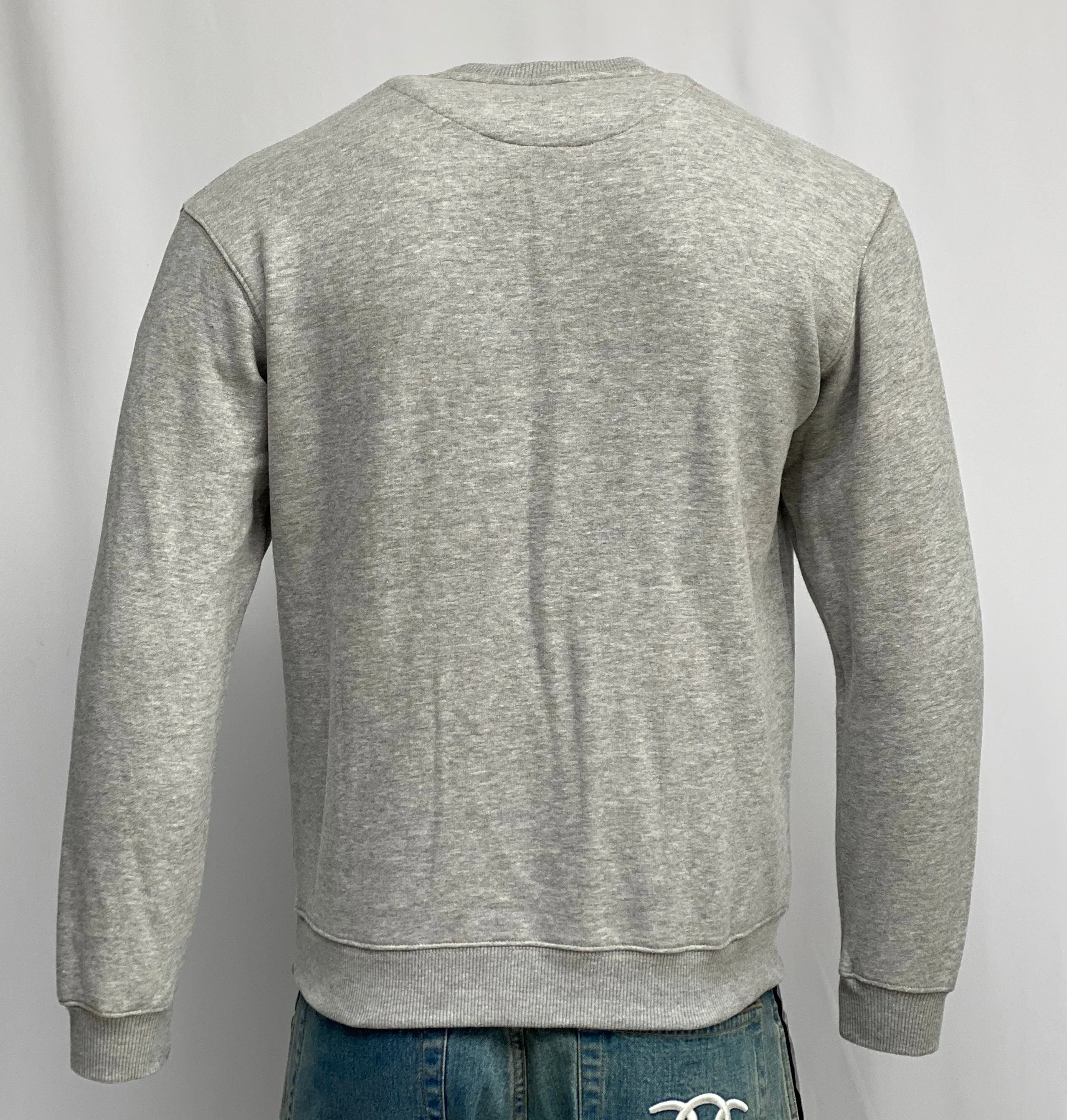 Mens O.G. Symbol Grey Sweat Jumper