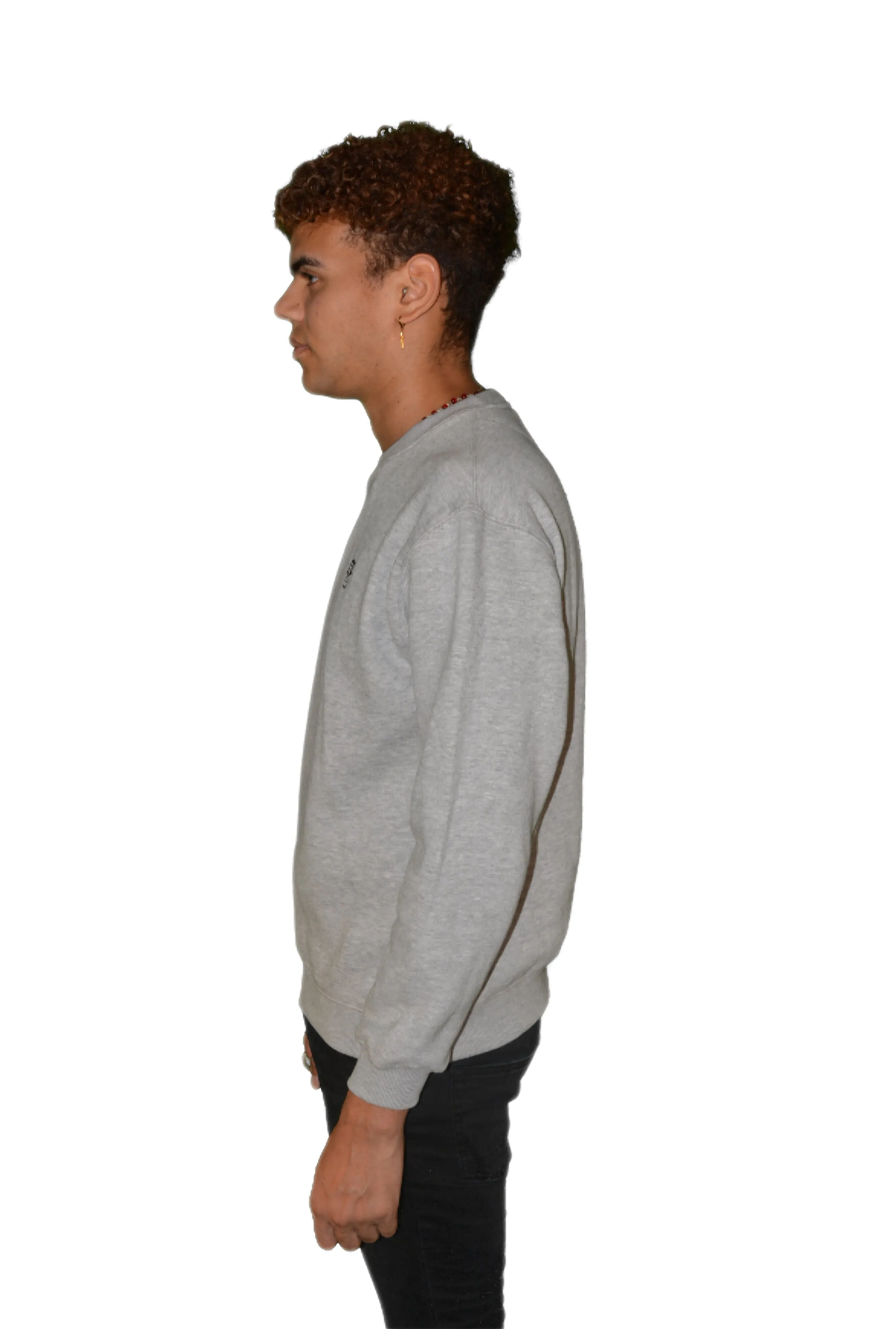 Mens O.G. Symbol Grey Sweat Jumper