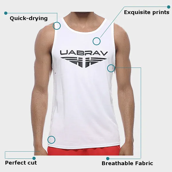 Men's Quick Drying Breathable Jogging Fitness Vest Sport Running Training Tank Tops