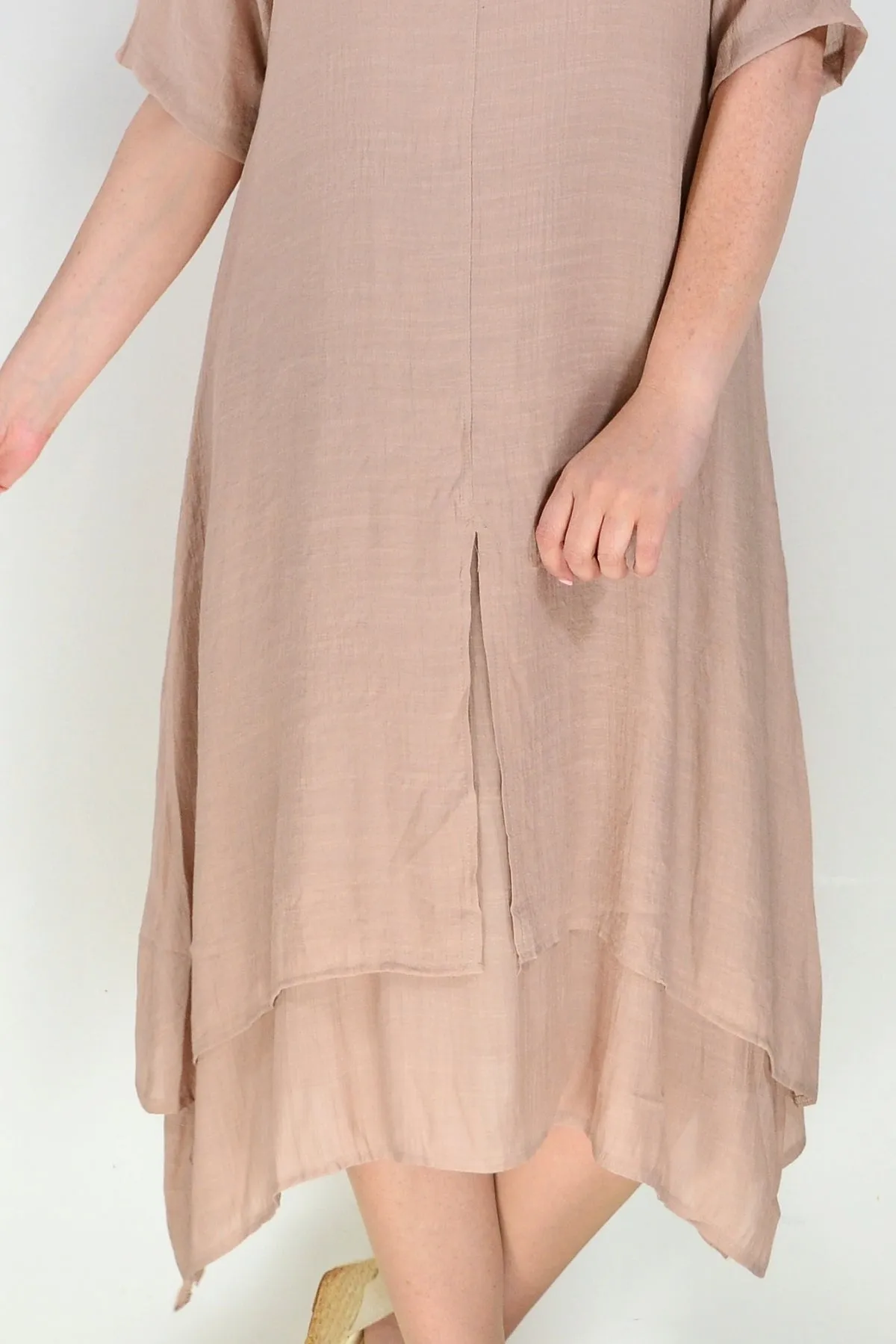 Mocha Summer Tunic Dress