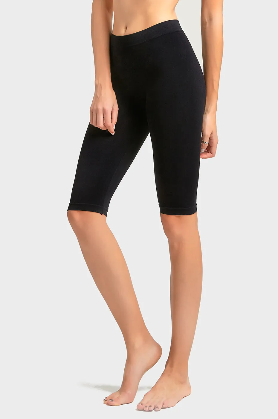 MOPAS LADIES NYLON 19" LEGGINGS (EX005)