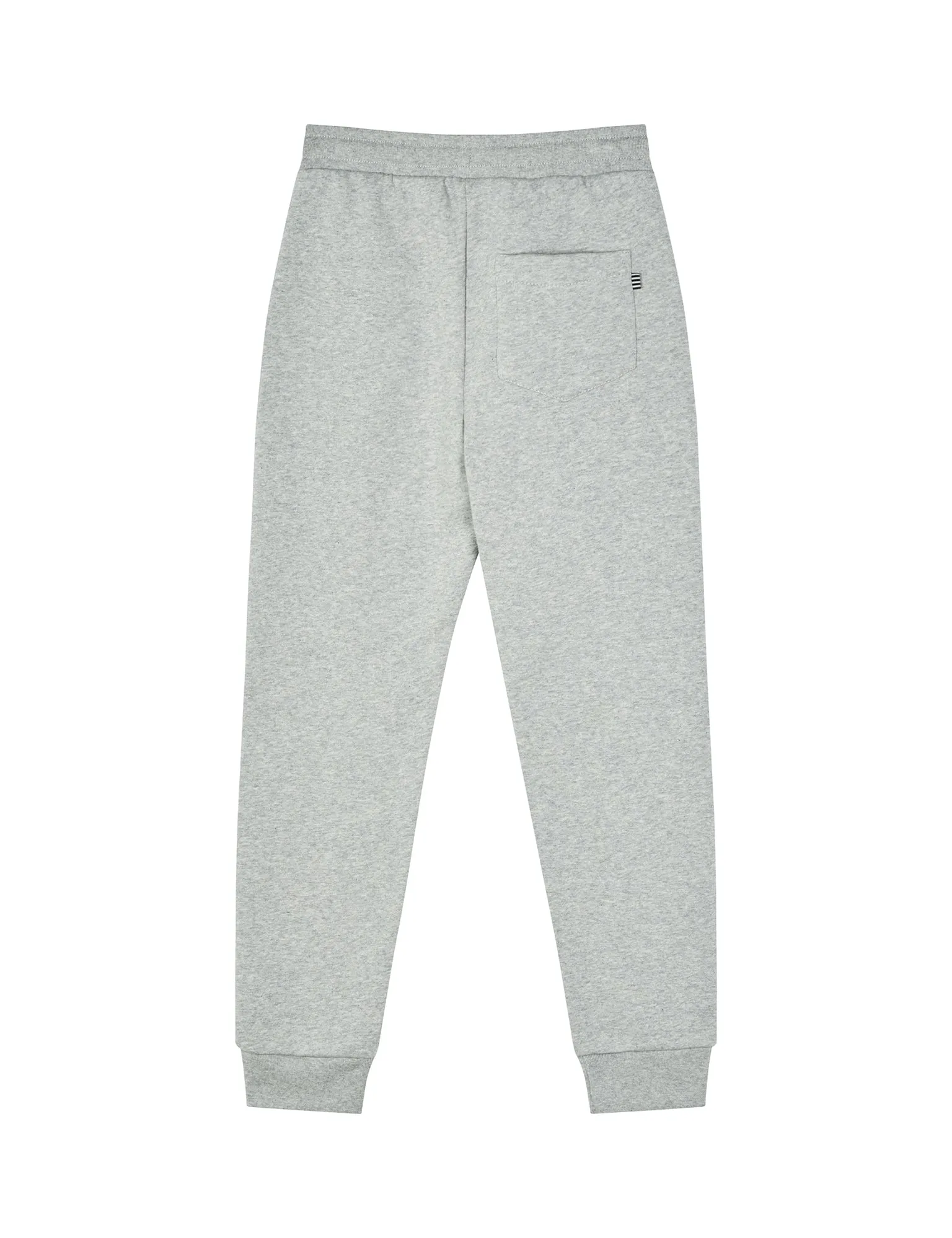 Organic Sweat Poro Pants, Light Grey Melange