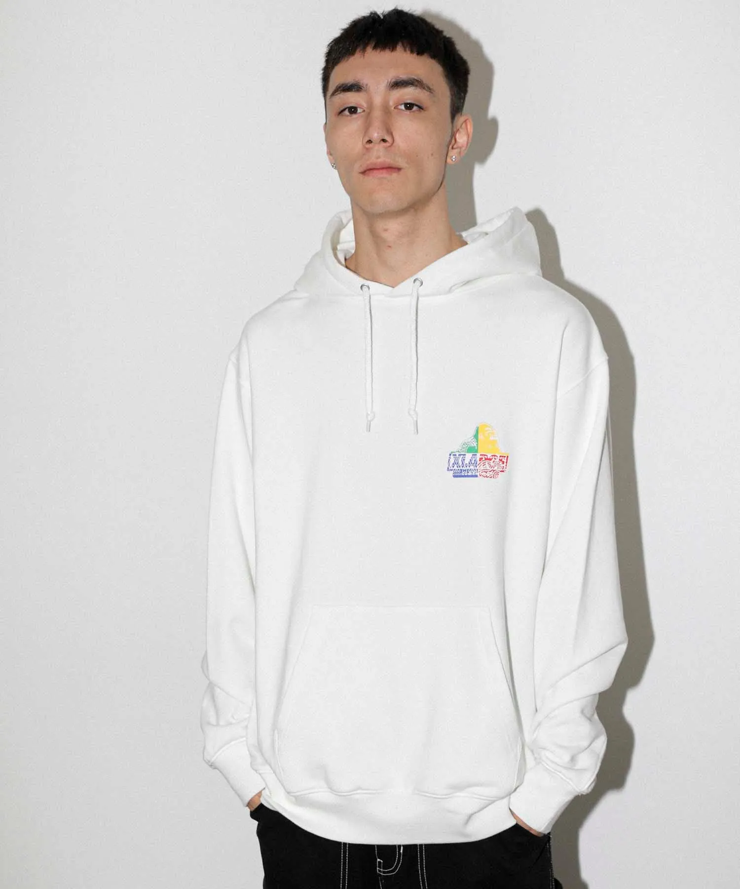 PAISLEY SLANTED OG PULLOVER HOODED SWEAT