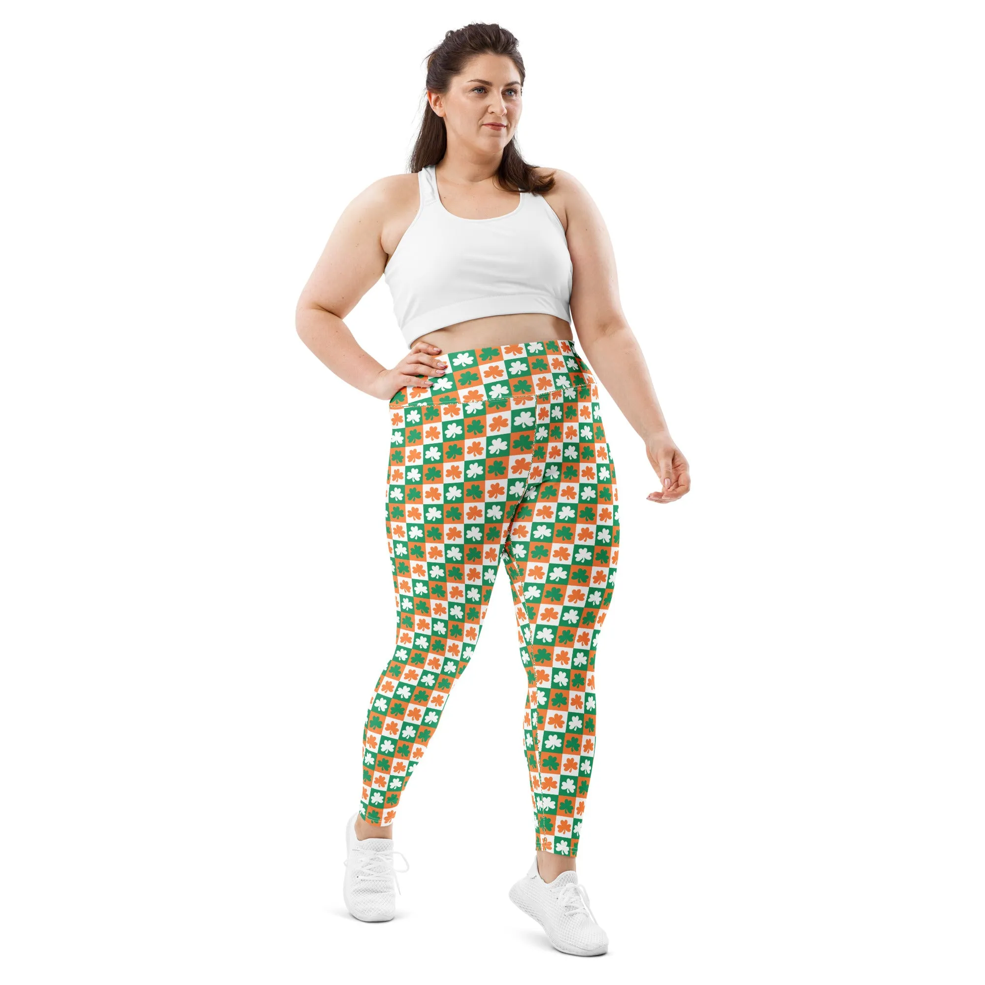 Plus Size Leggings St Patrick's Day