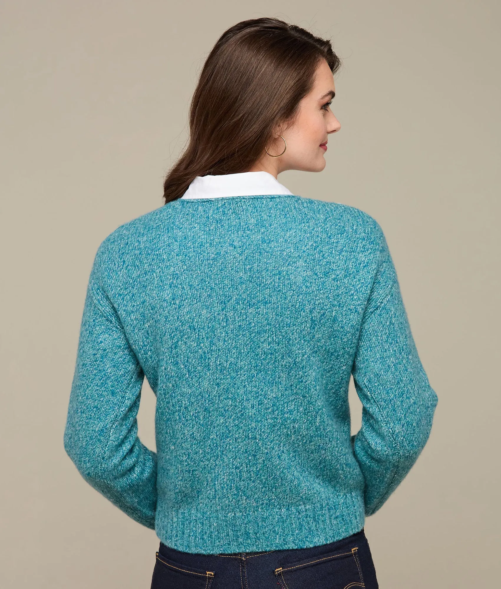 Scout Pullover Sweater :: Peacock Blue