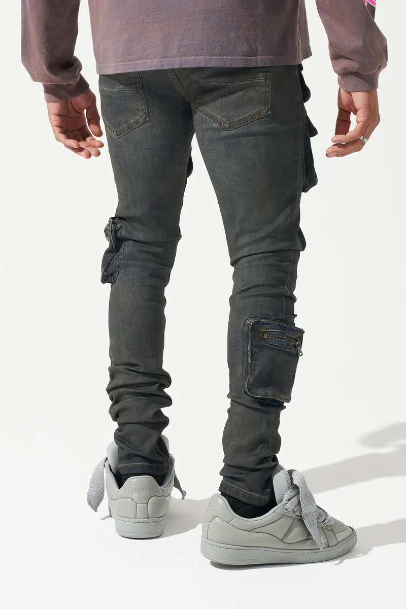 SERENEDE - WAVE-1 "WAVE" CARGO JEANS