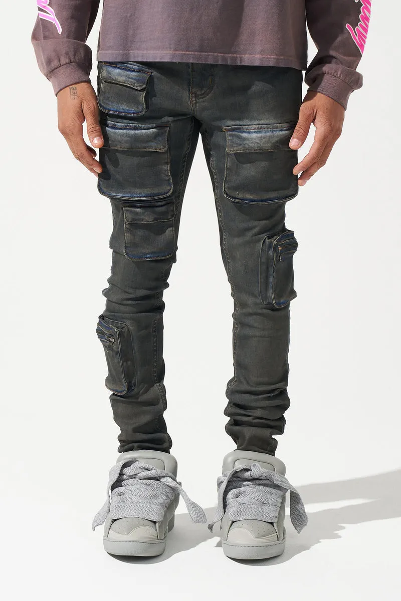 SERENEDE - WAVE-1 "WAVE" CARGO JEANS