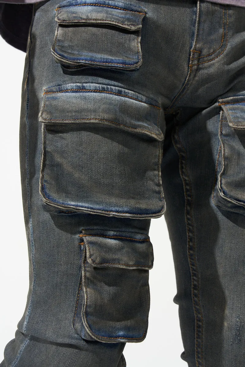 SERENEDE - WAVE-1 "WAVE" CARGO JEANS