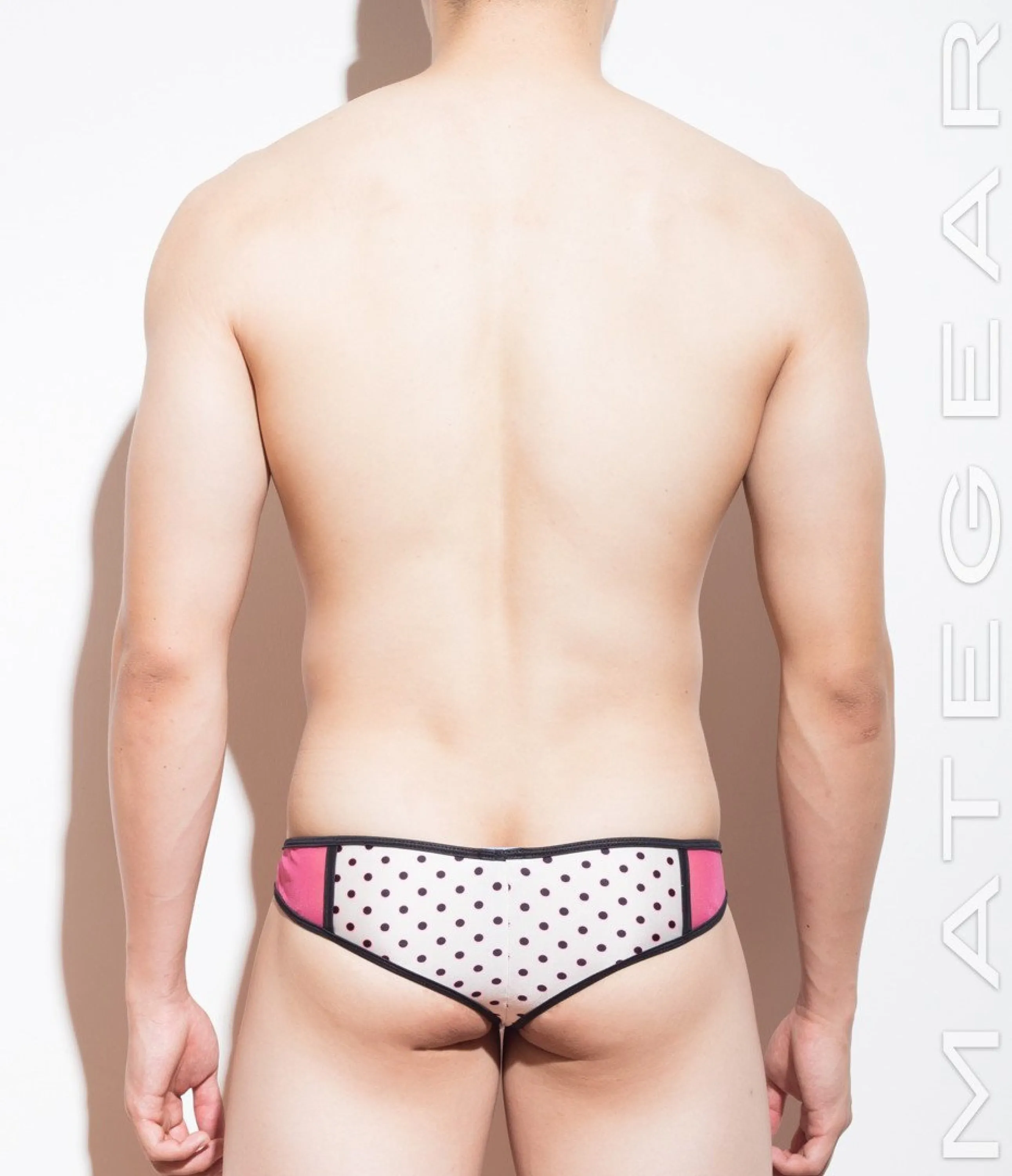 Sexy Mens Underwear Ultra Pouch Bikini - Yuk Kon (Low-Rise Front / Half Back)