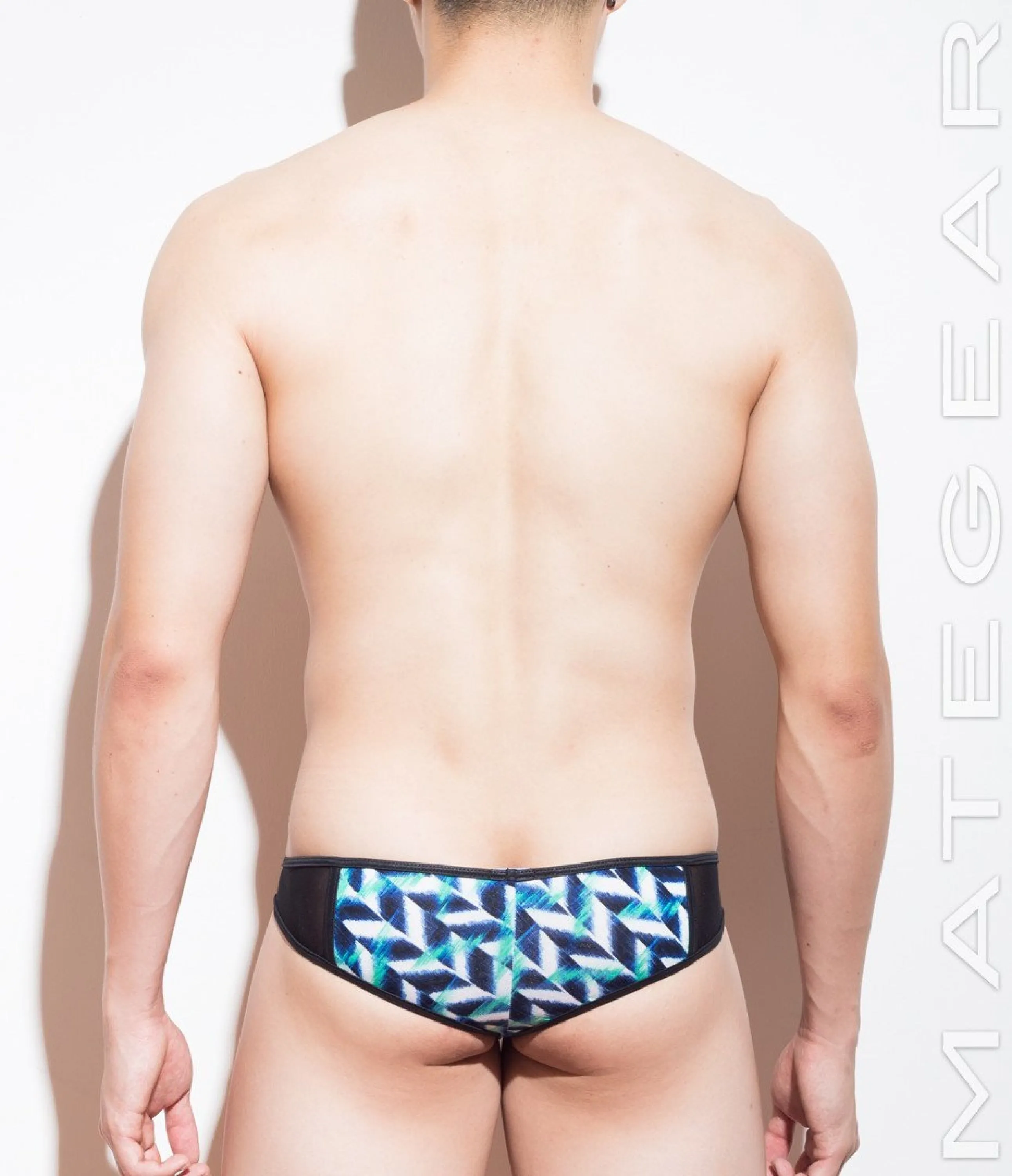 Sexy Mens Underwear Ultra Pouch Bikini - Yuk Kon (Low-Rise Front / Half Back)