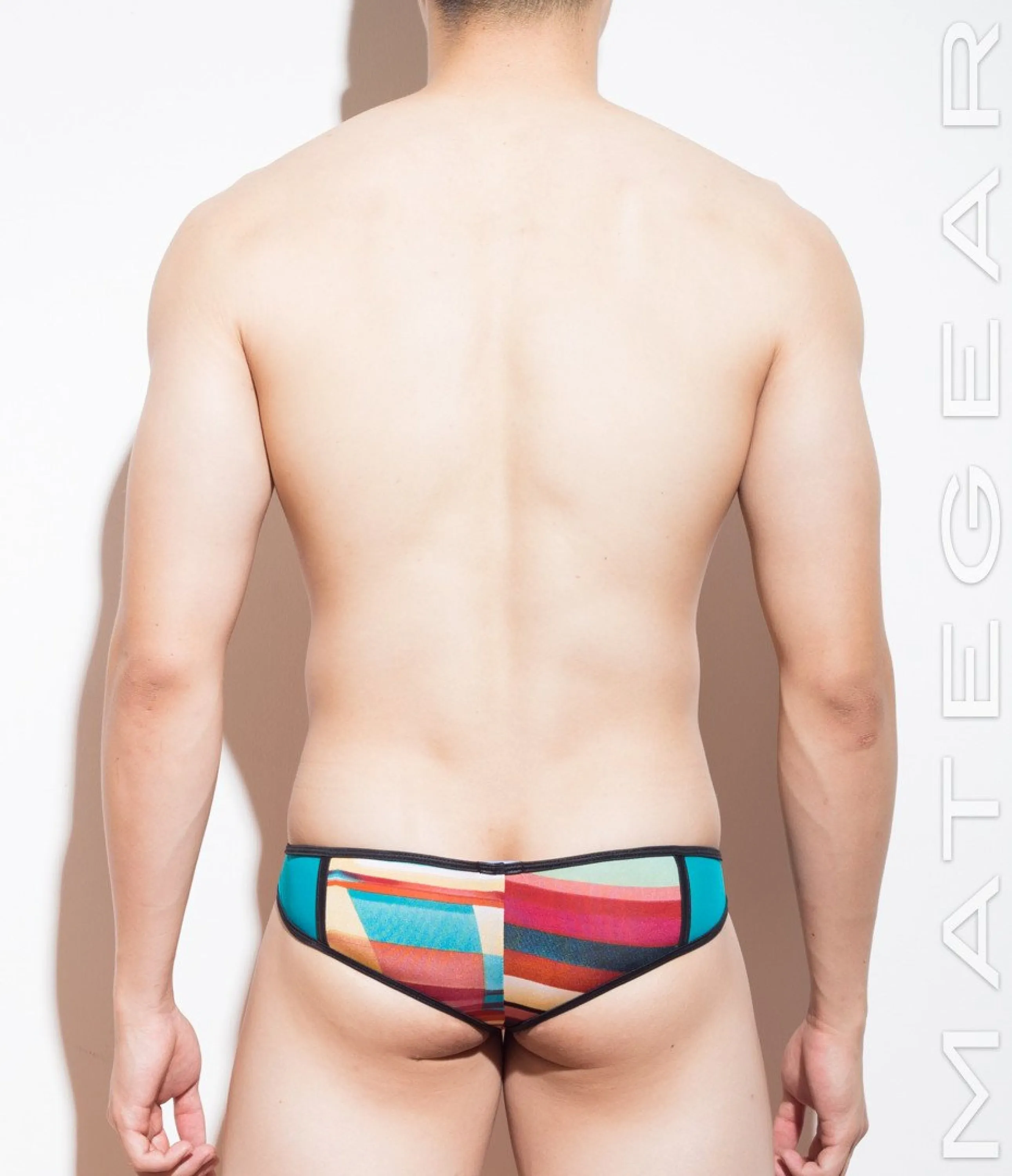 Sexy Mens Underwear Ultra Pouch Bikini - Yuk Kon (Low-Rise Front / Half Back)