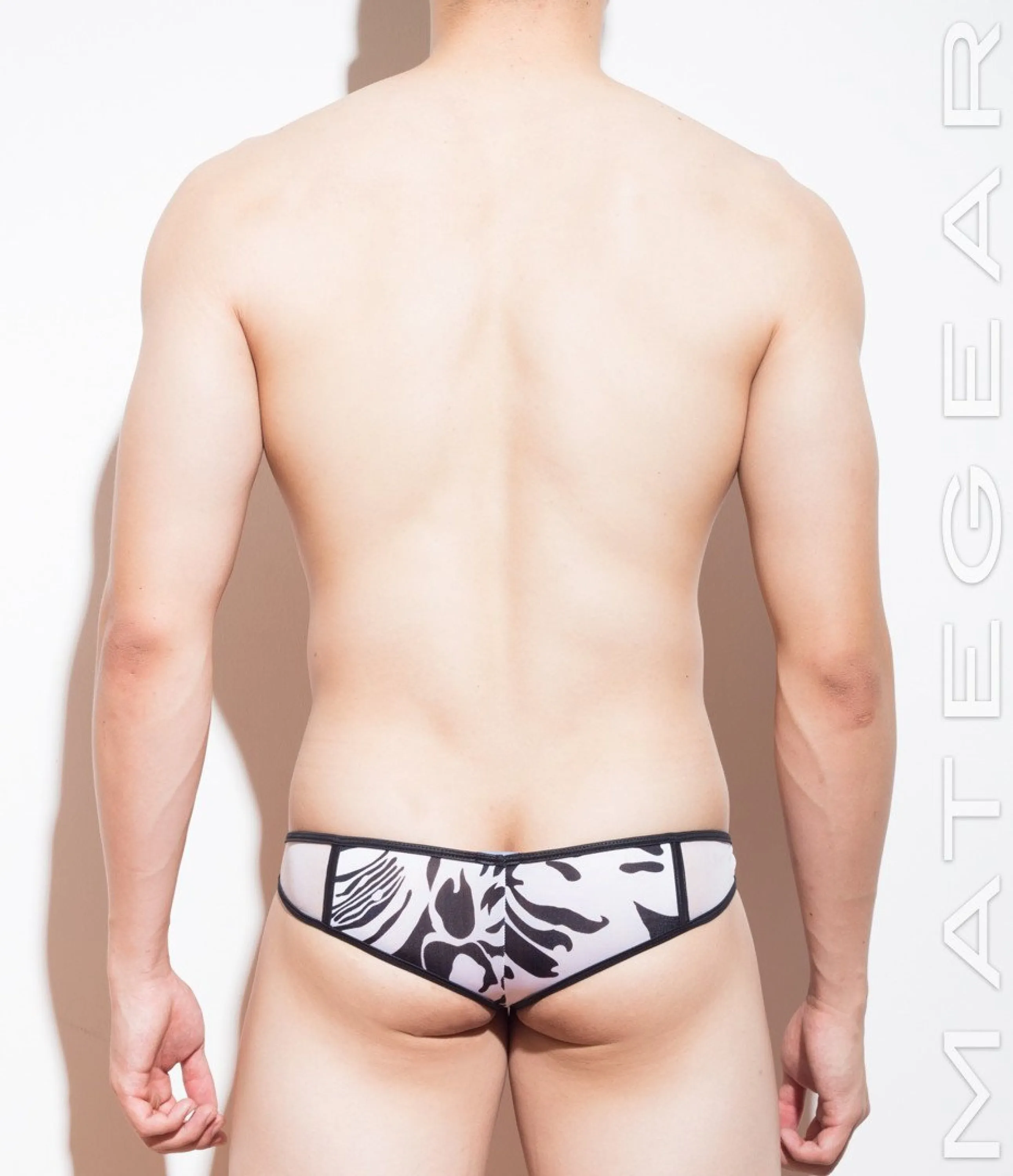 Sexy Mens Underwear Ultra Pouch Bikini - Yuk Kon (Low-Rise Front / Half Back)