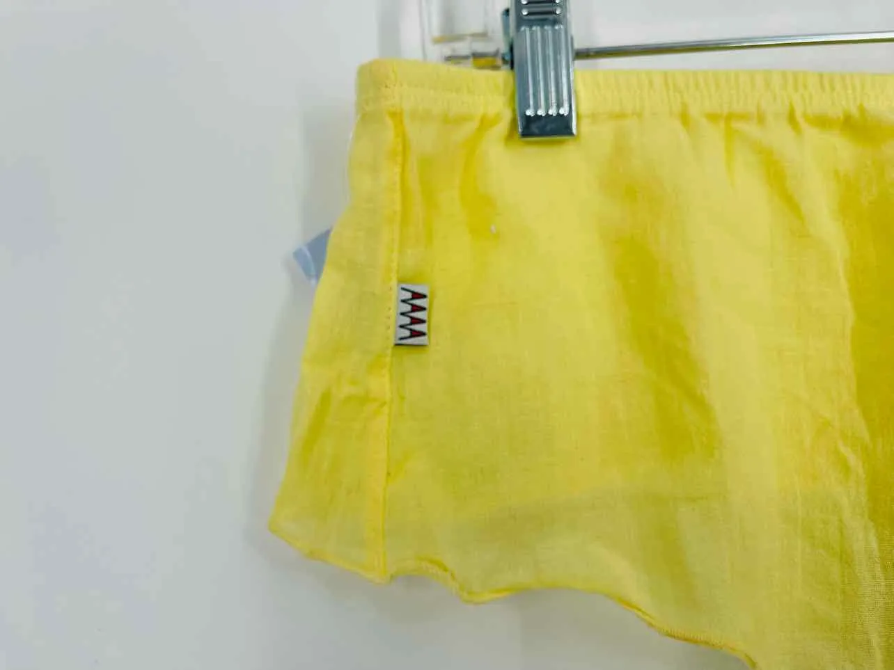 Size L Yellow Solid NEW Lingerie Shorts