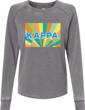 Sunray Lazy Day Pullover - Kappa Kappa Gamma