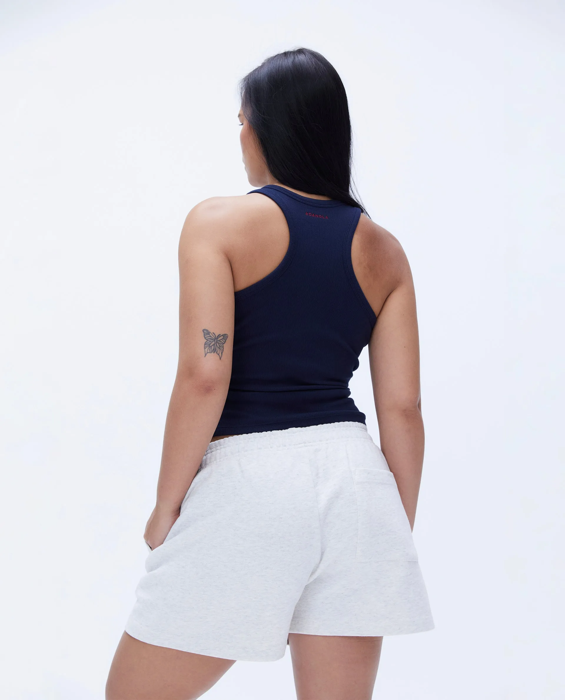 Sweat Shorts - Light Grey Melange