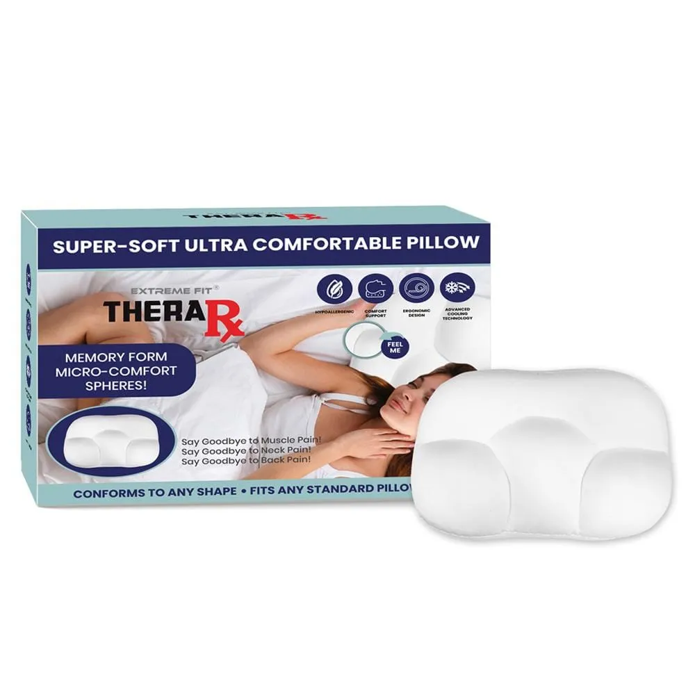 TheraRx Egg Sleeper Super-Soft Ultra Comfortable Pillow