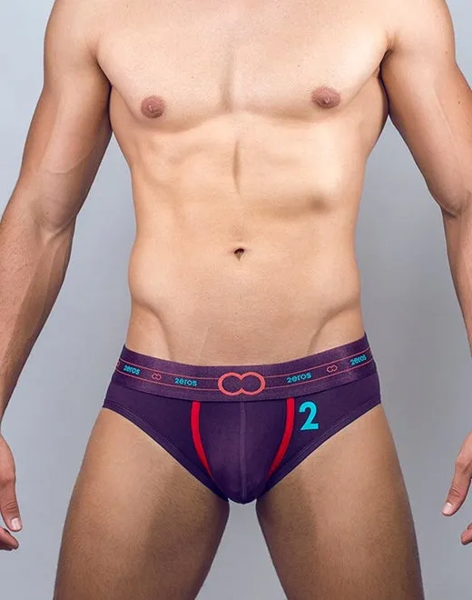 U21 2-Series Brief Underwear - Wine