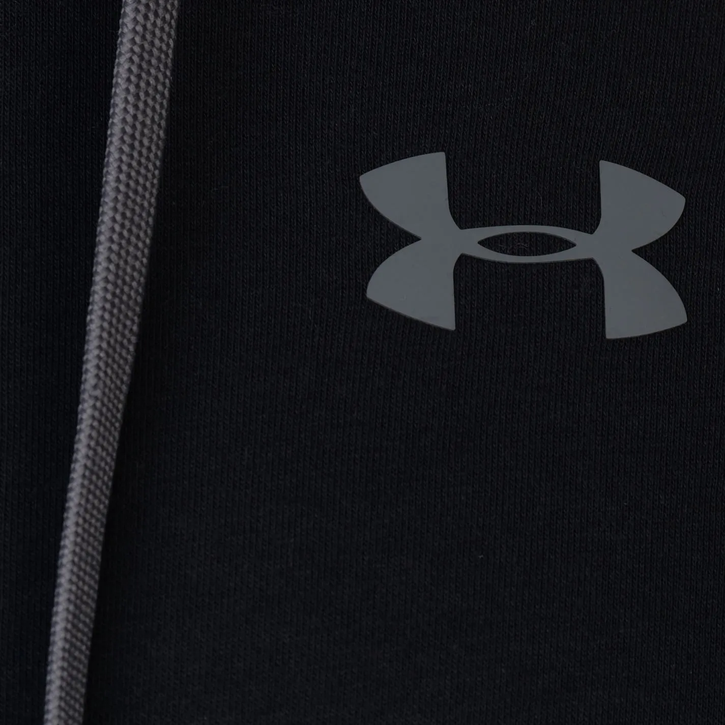 Under Armour Mens Rival Fitted Full Zip Hoody Hoodie Hooded Top Breathable Mesh